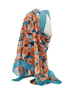 Printed Chiffon Floral Hijab
