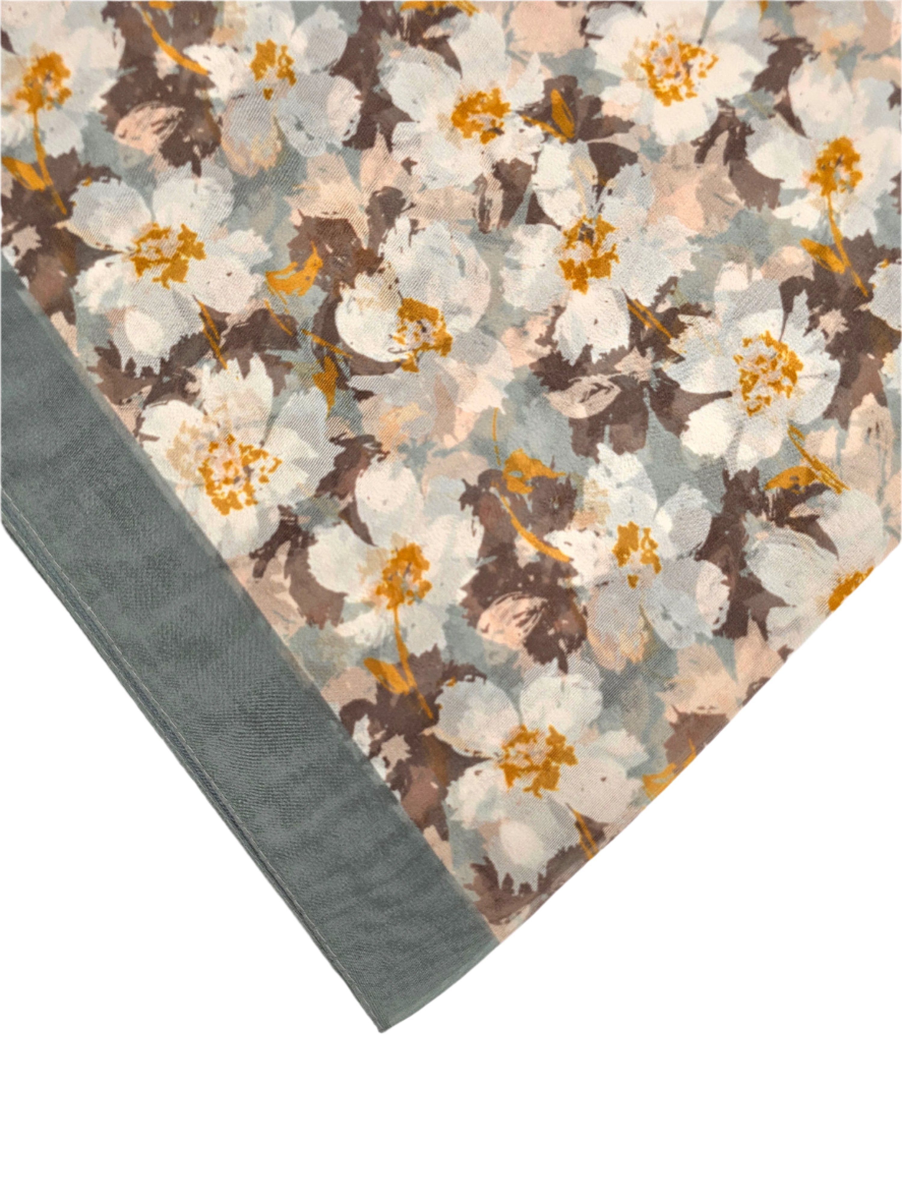 Printed Chiffon Floral Hijab