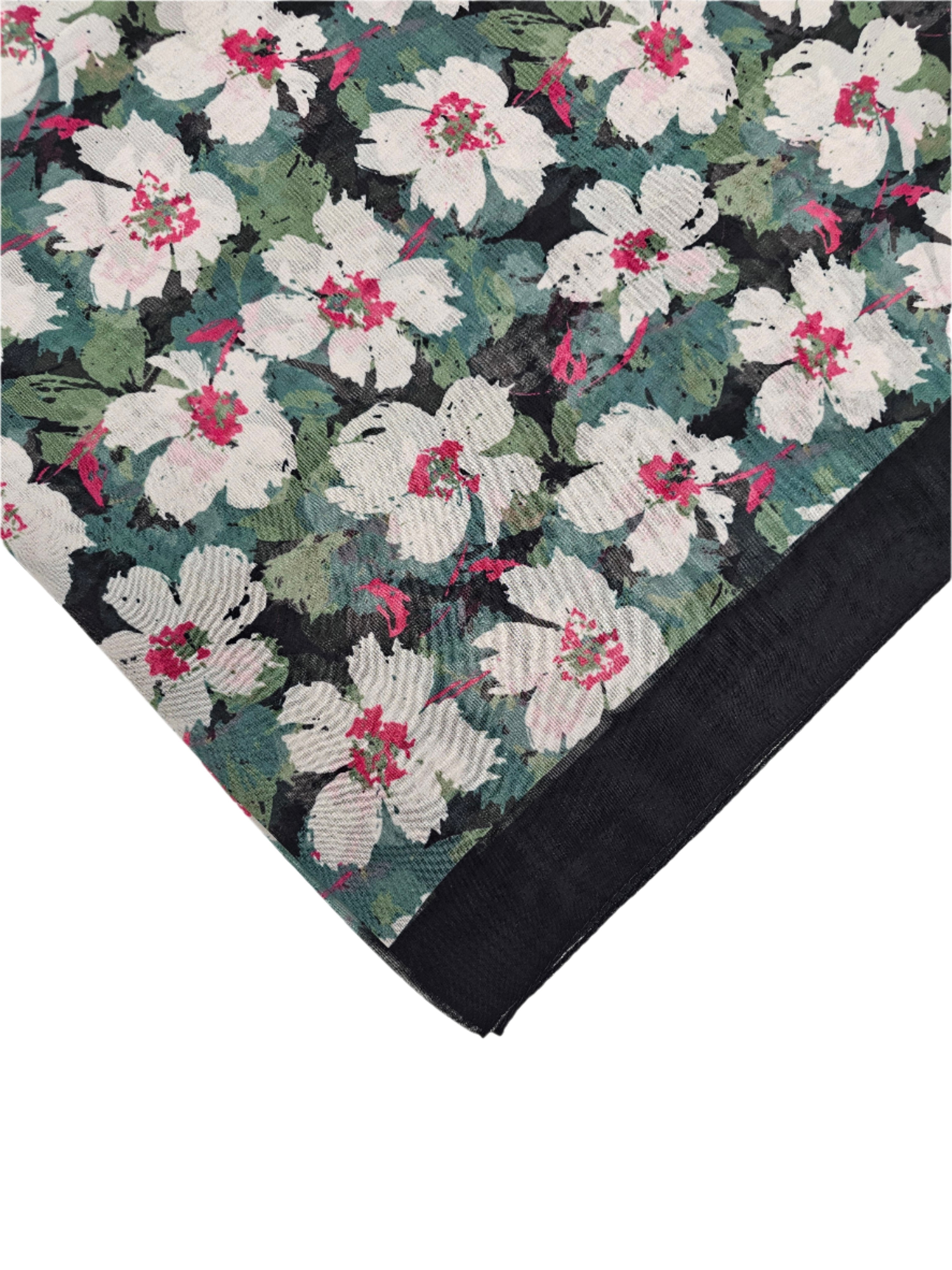 Printed Chiffon Floral Hijab