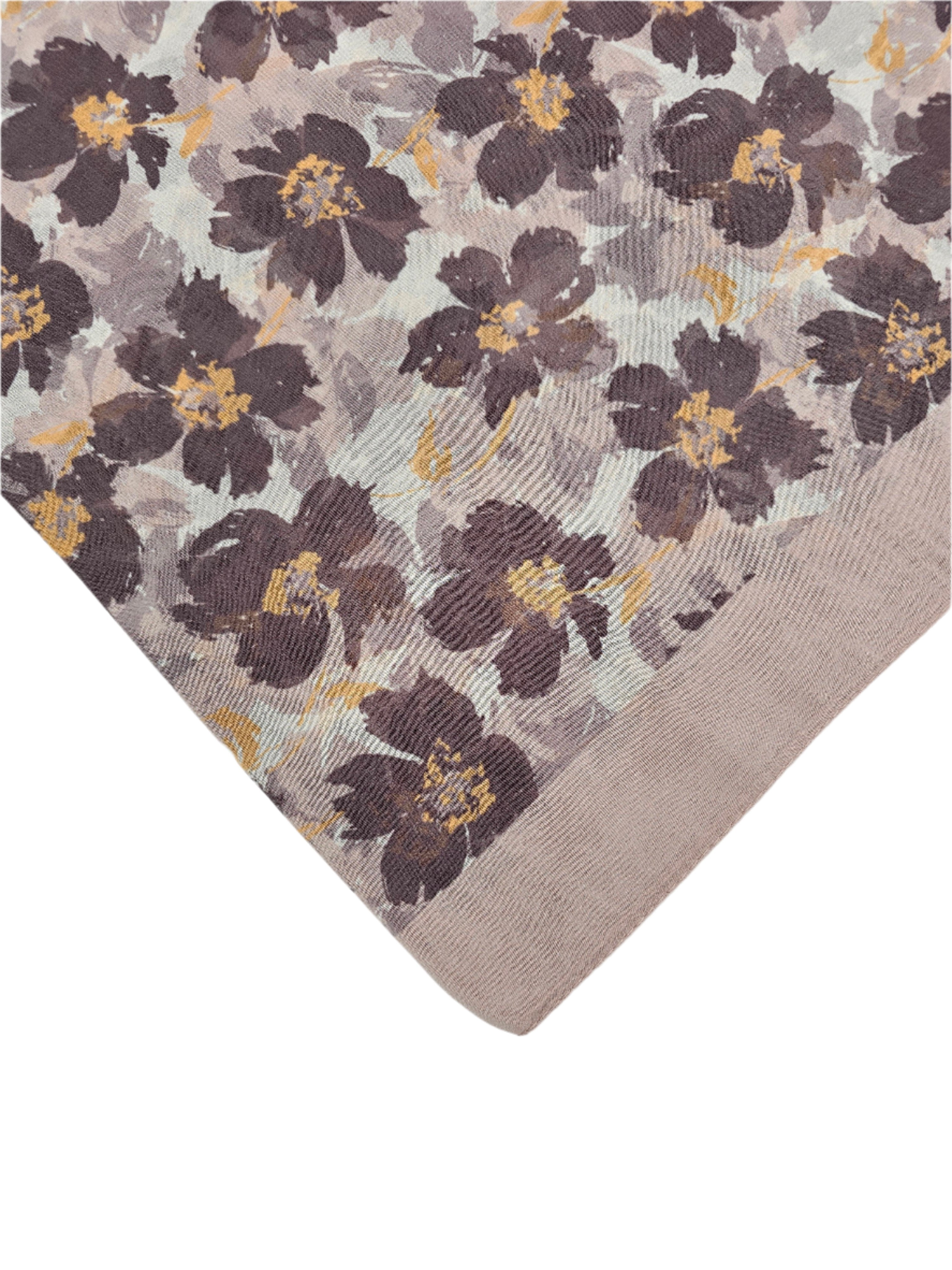 Printed Chiffon Floral Hijab