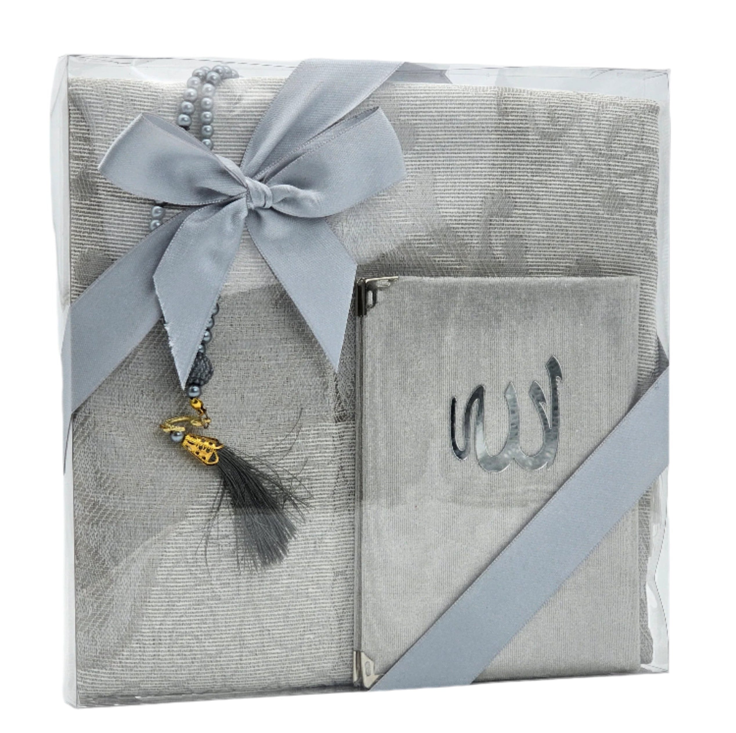 3 Piece Panj Surah, Prayer Mat, Tasbih Gift Set