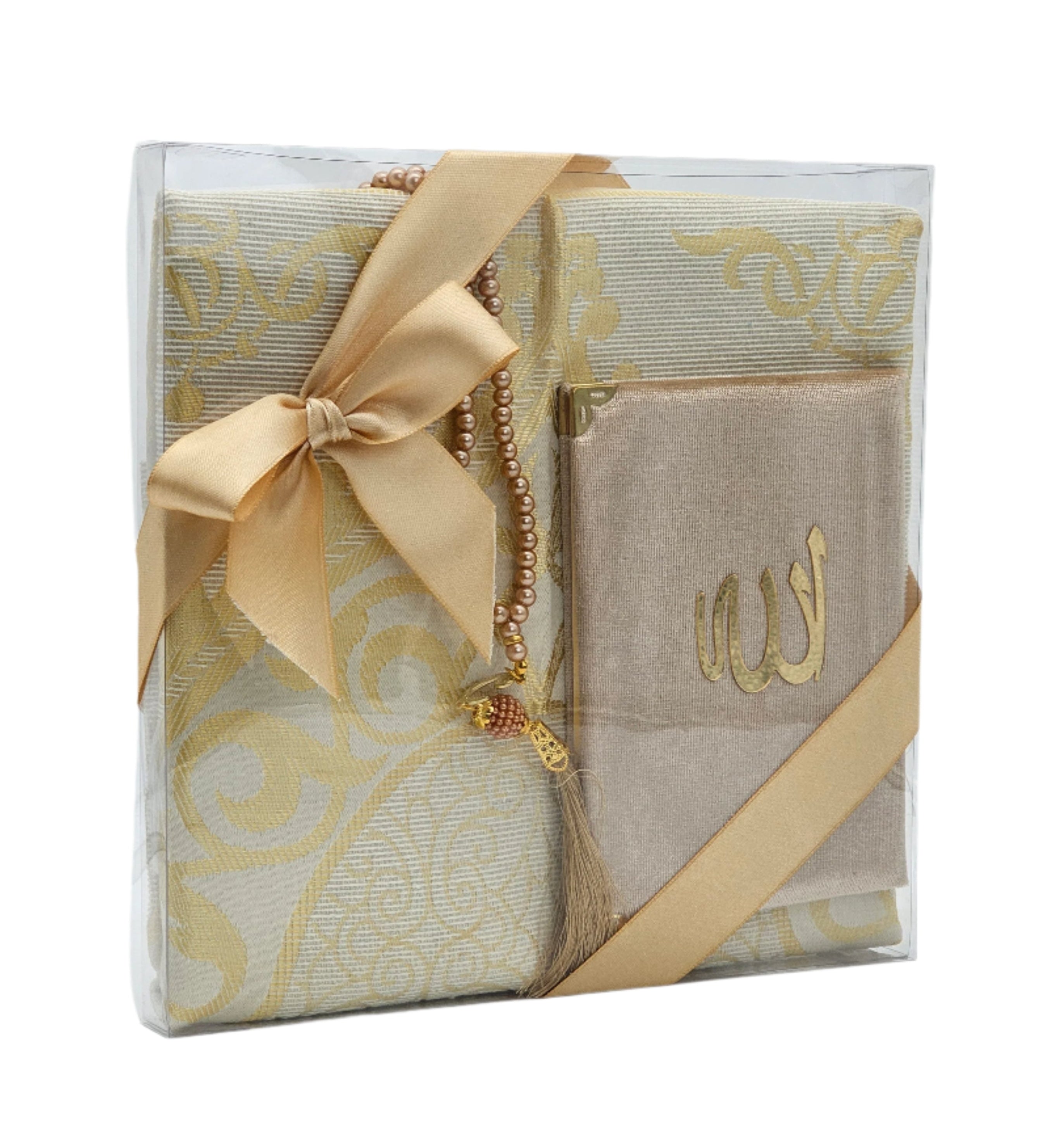 3 Piece Panj Surah, Prayer Mat, Tasbih Gift Set
