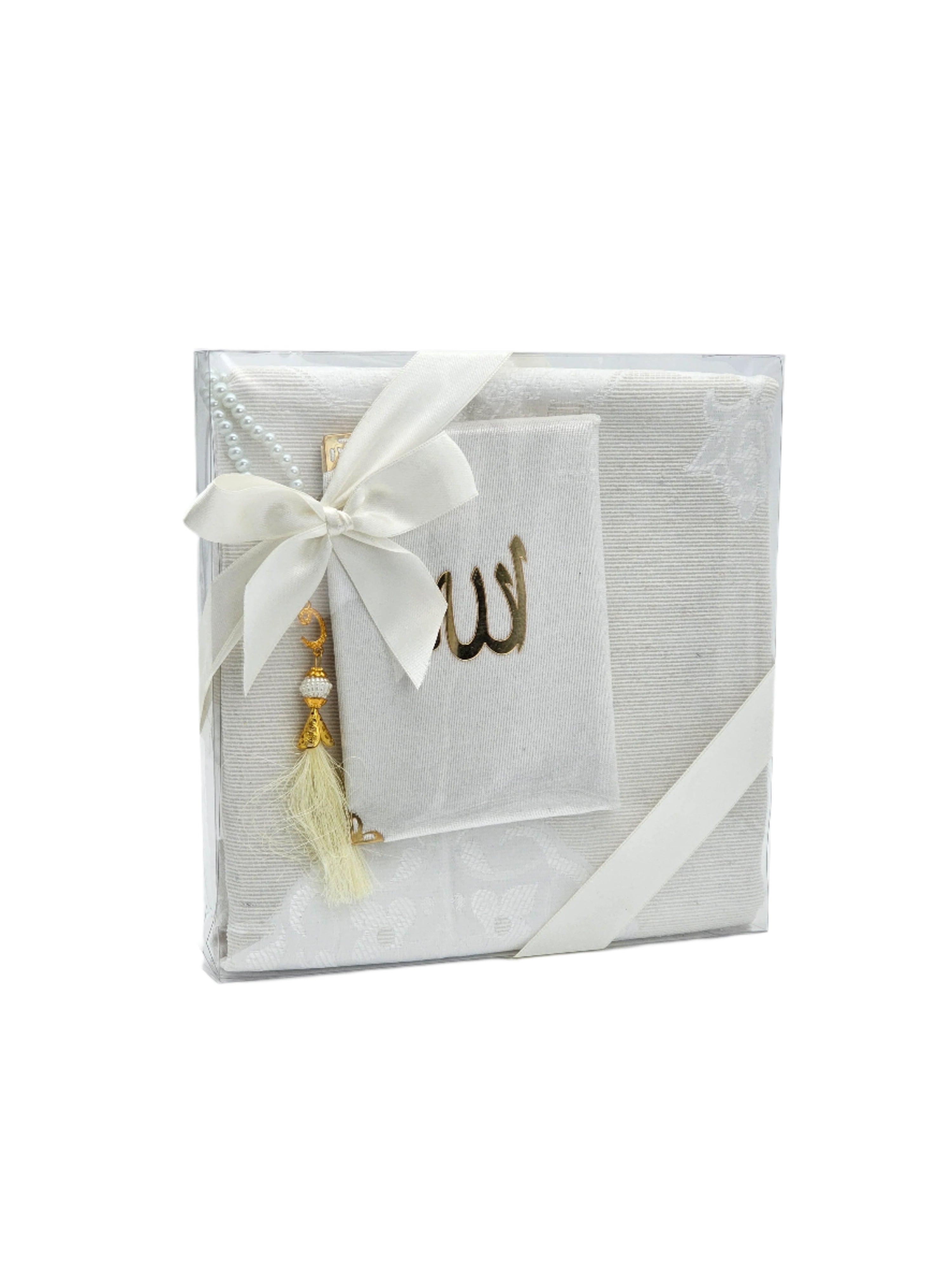 3 Piece Panj Surah, Prayer Mat, Tasbih Gift Set