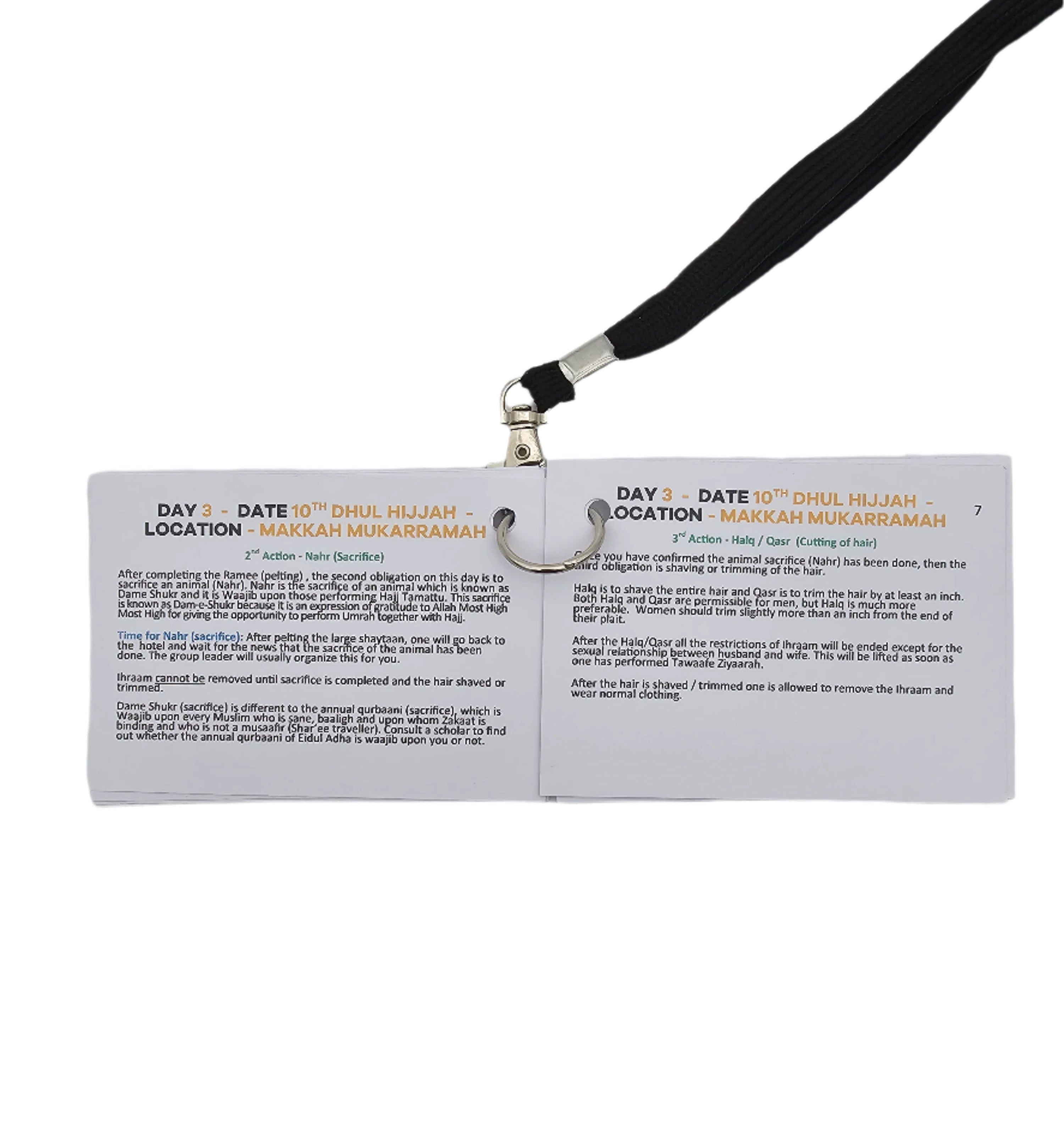 The Hajj Guide/Flash Cards
