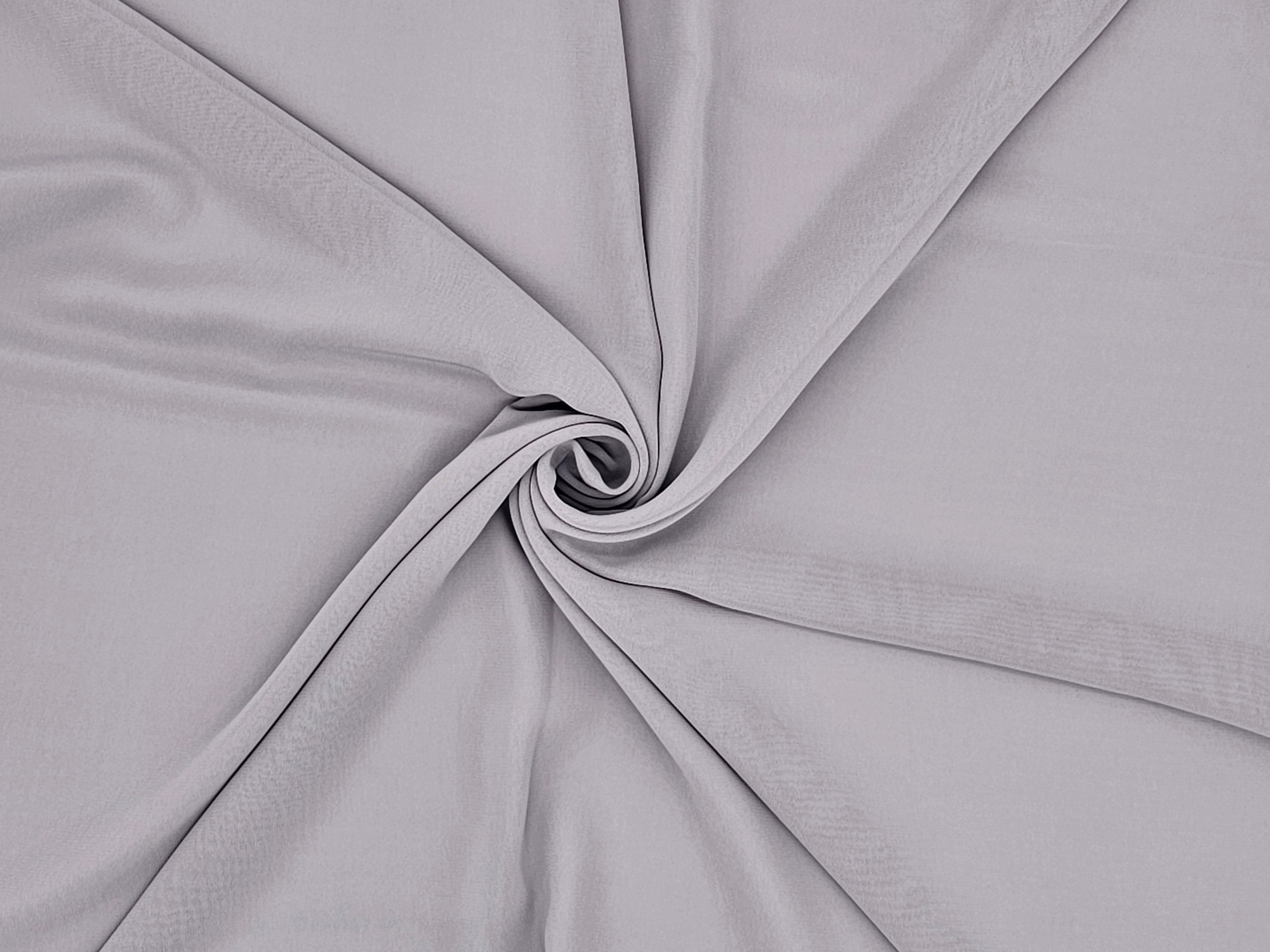 Chiffon Single Layer Double Stitched Scarf