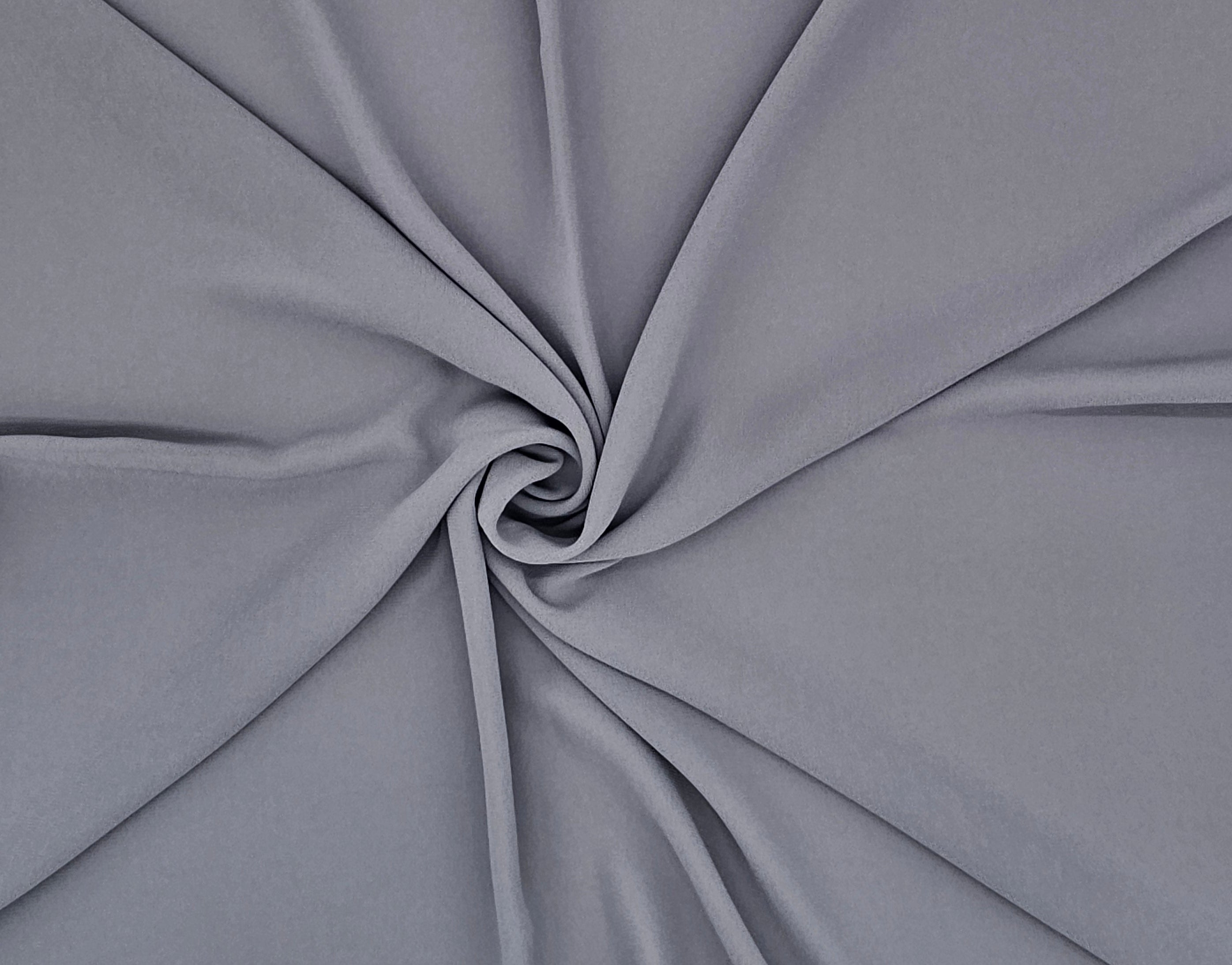 Chiffon Single Layer Double Stitched Scarf