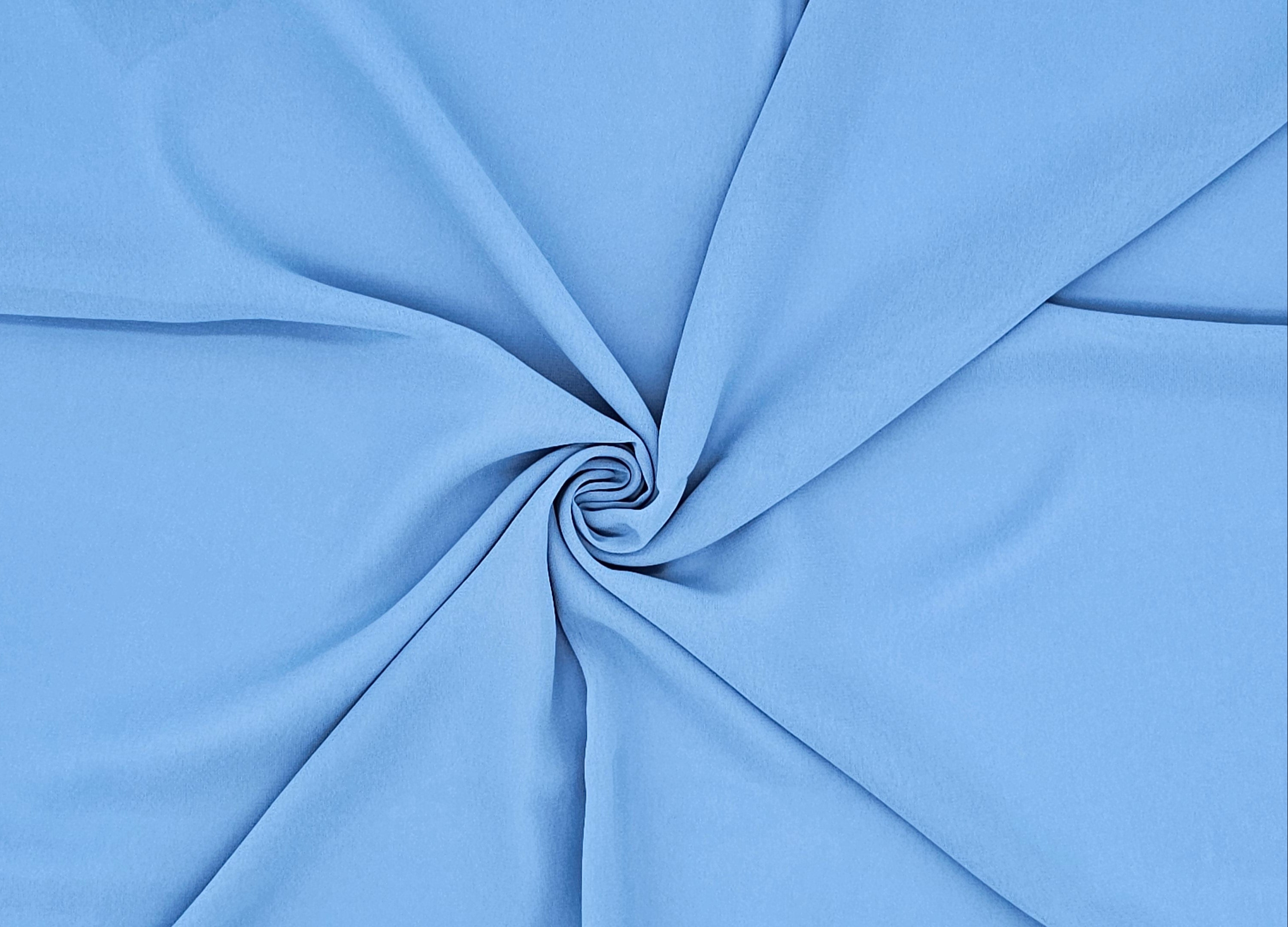 Chiffon Single Layer Double Stitched Scarf