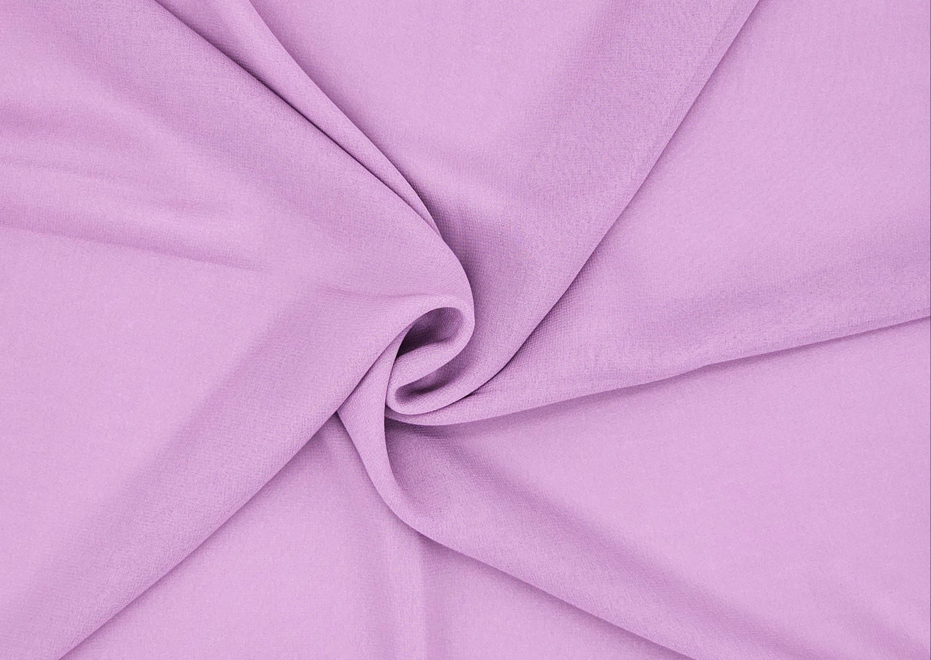 Chiffon Single Layer Double Stitched Scarf