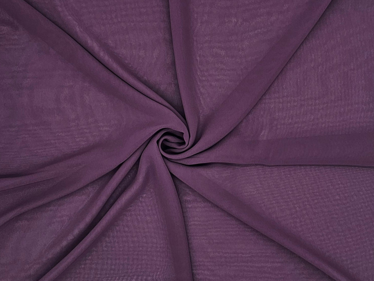 Chiffon Single Layer Double Stitched Scarf