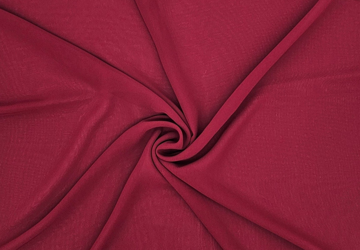 Chiffon Single Layer Double Stitched Scarf