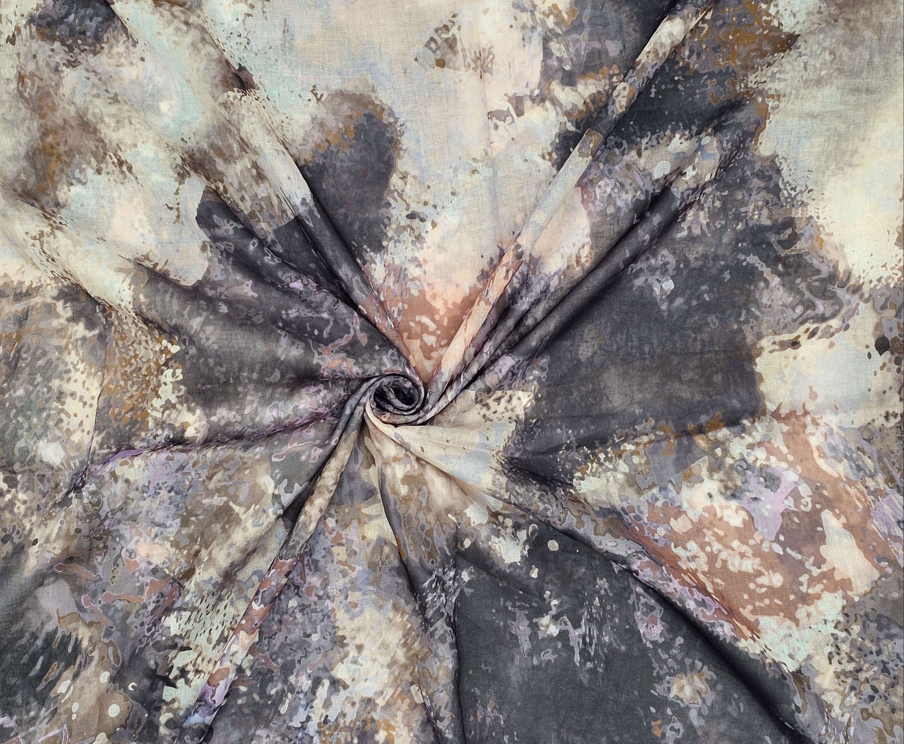 100% Signature Modal Watercolour Scarf