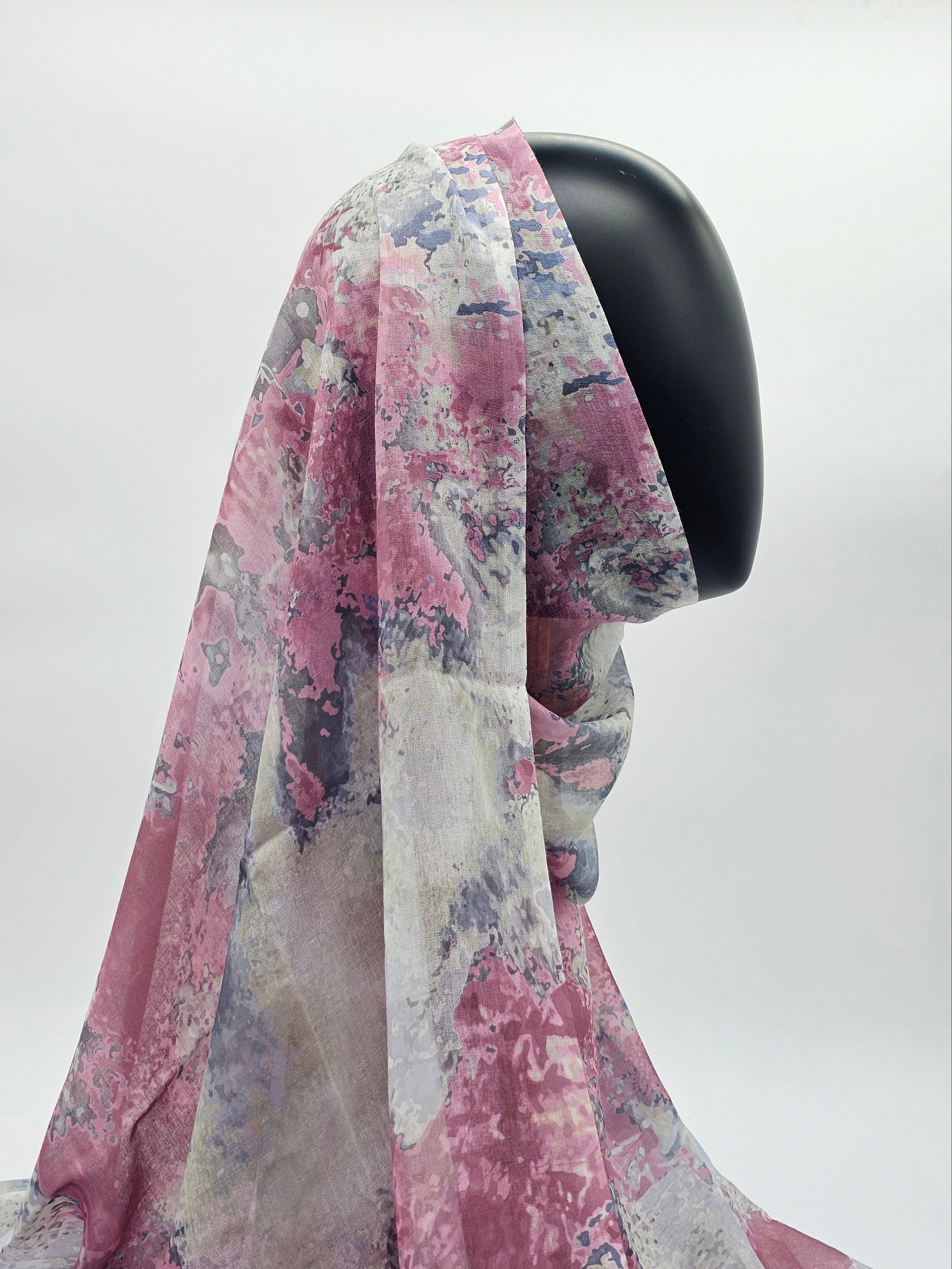 100% Signature Modal Watercolour Scarf