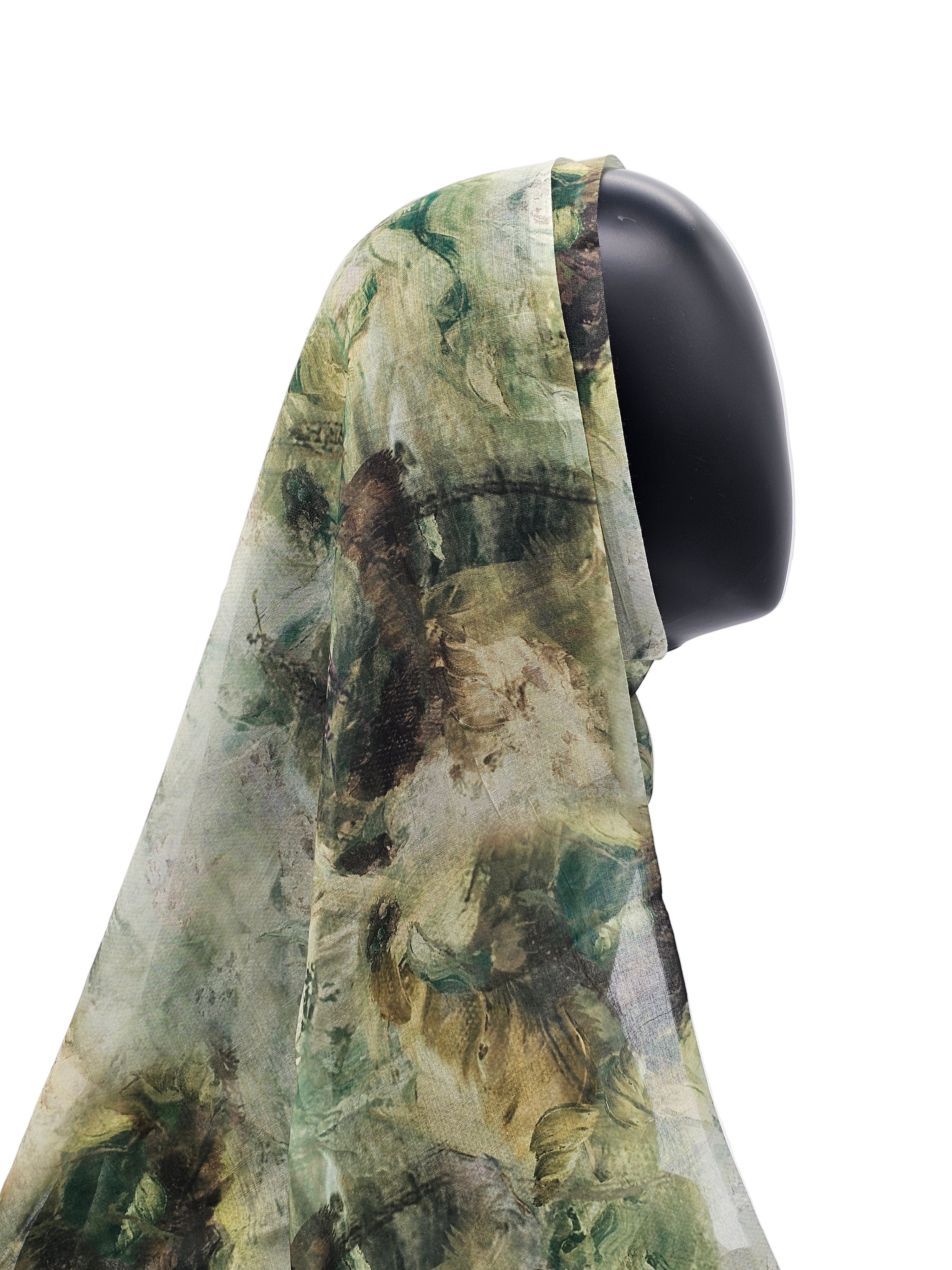 Modal Watercolour Scarf