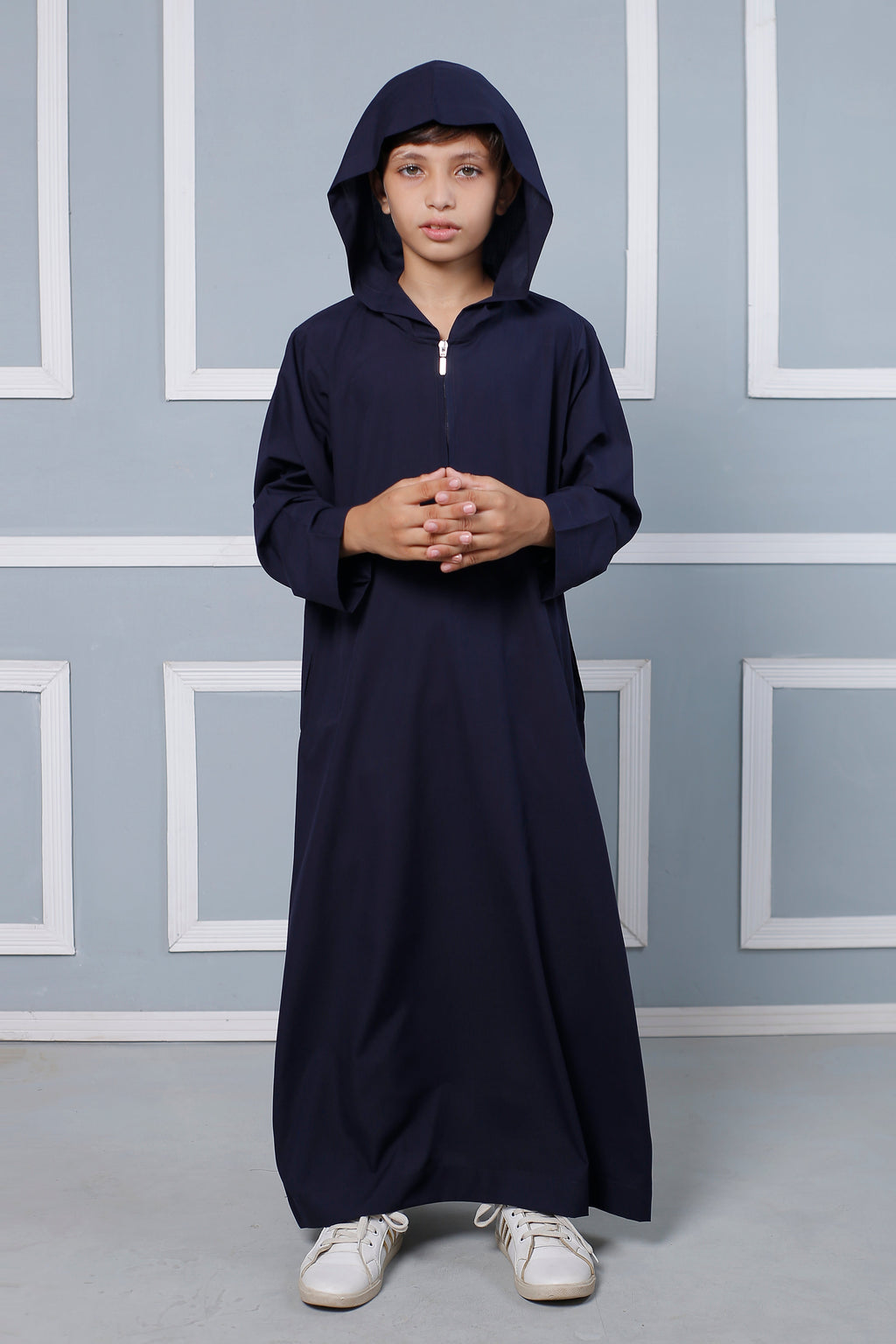 Zip Close Hooded Jubba