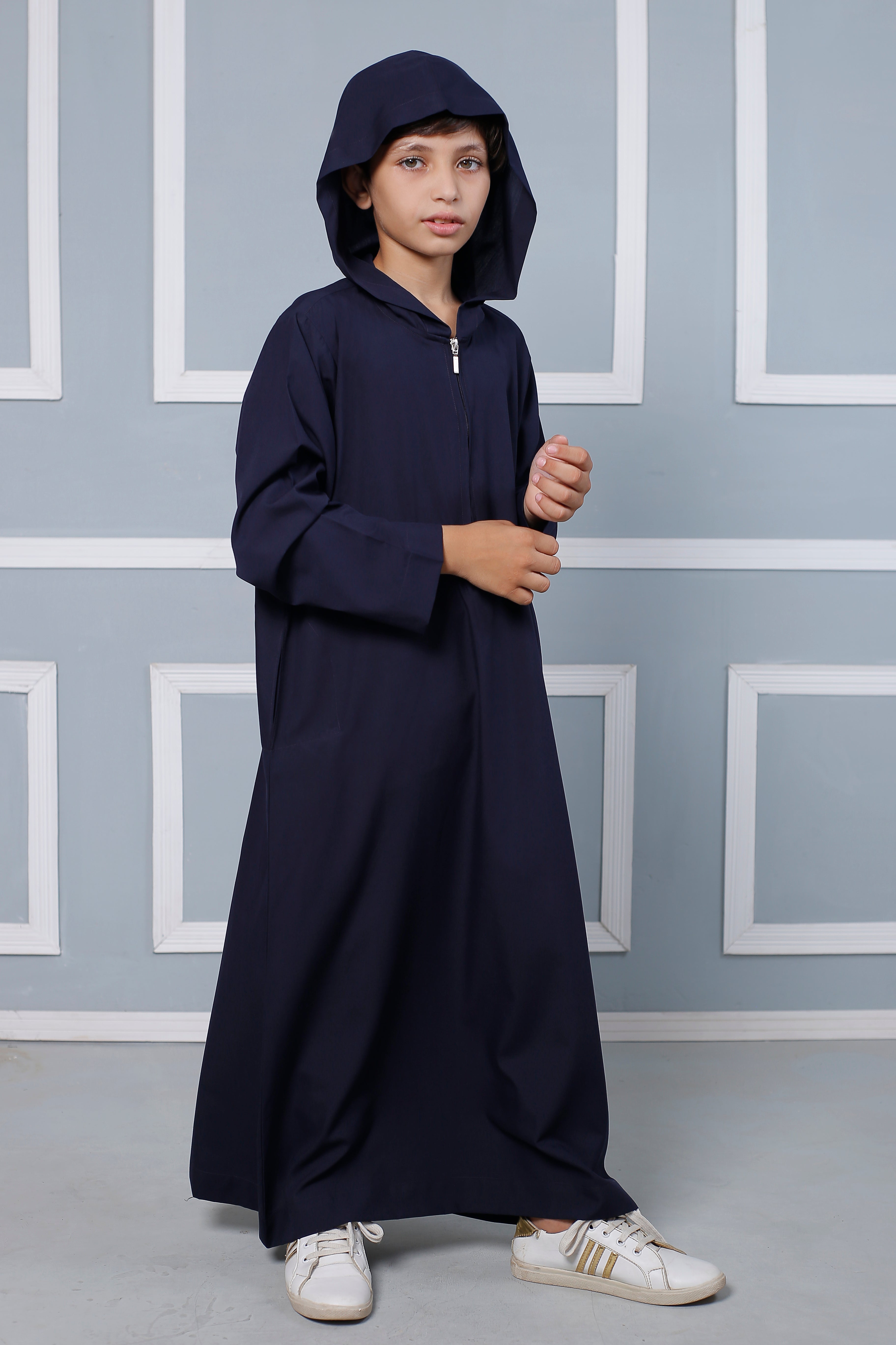 Zip Close Hooded Jubba