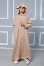 Zip Close Hooded Jubba