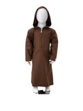 Baby Toddler Boys Zip Close Hooded Jubba