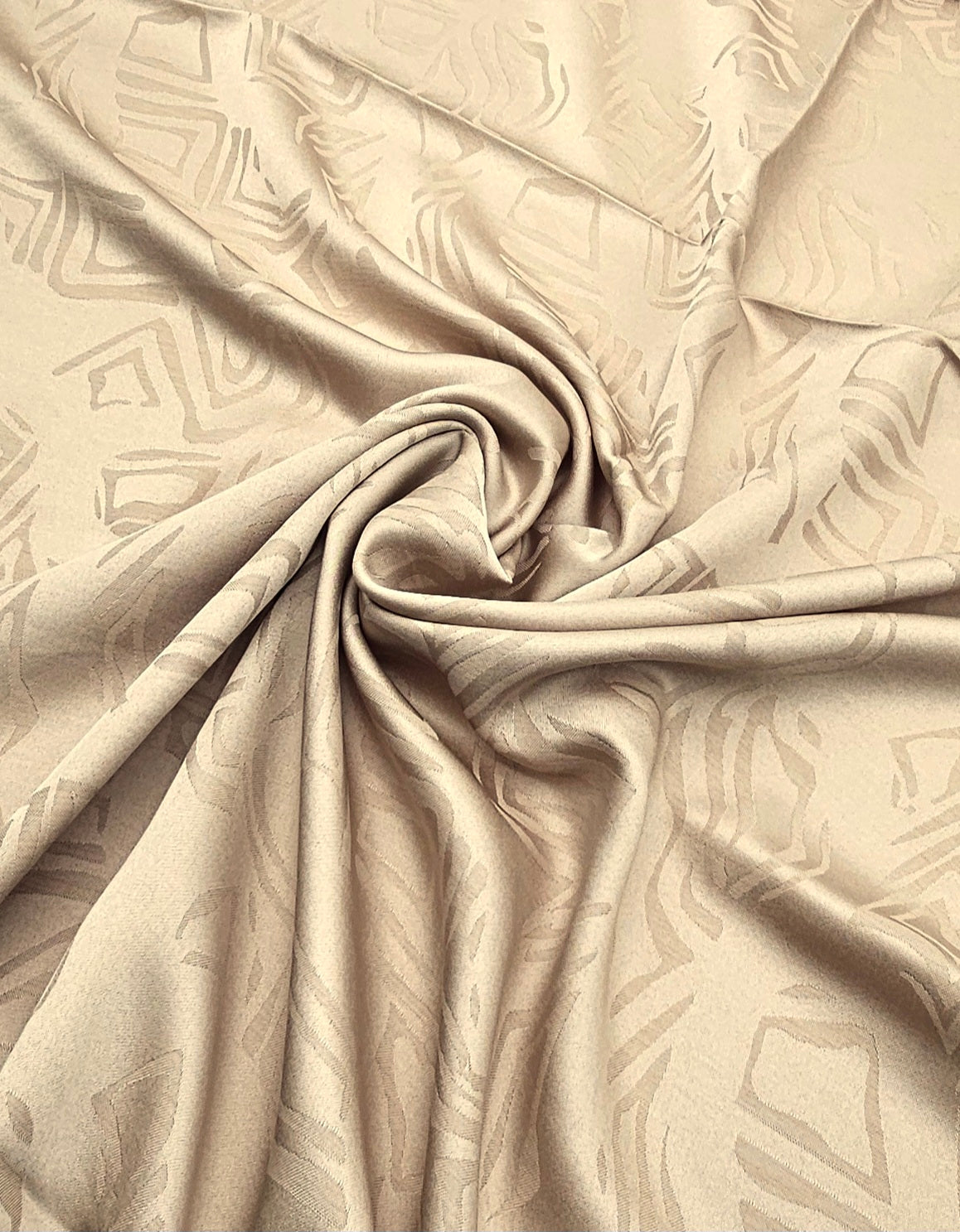Self Print  Cotton Silk Scarf