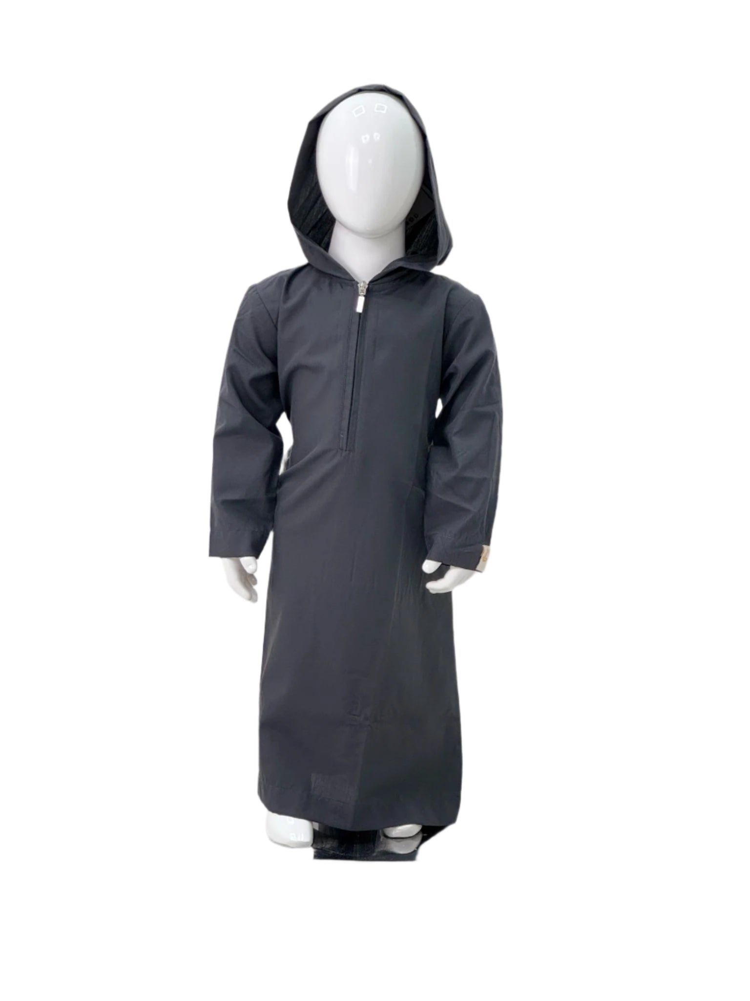 Baby Toddler Boys Zip Close Hooded Jubba