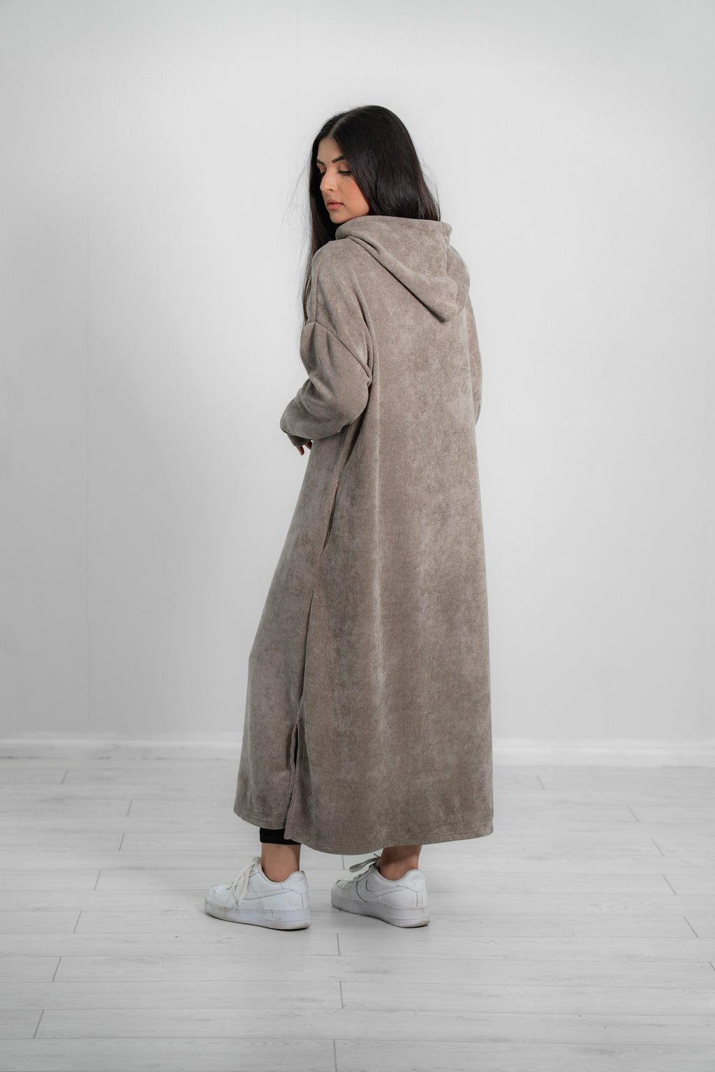 Women’s Wool Hooded Abaya