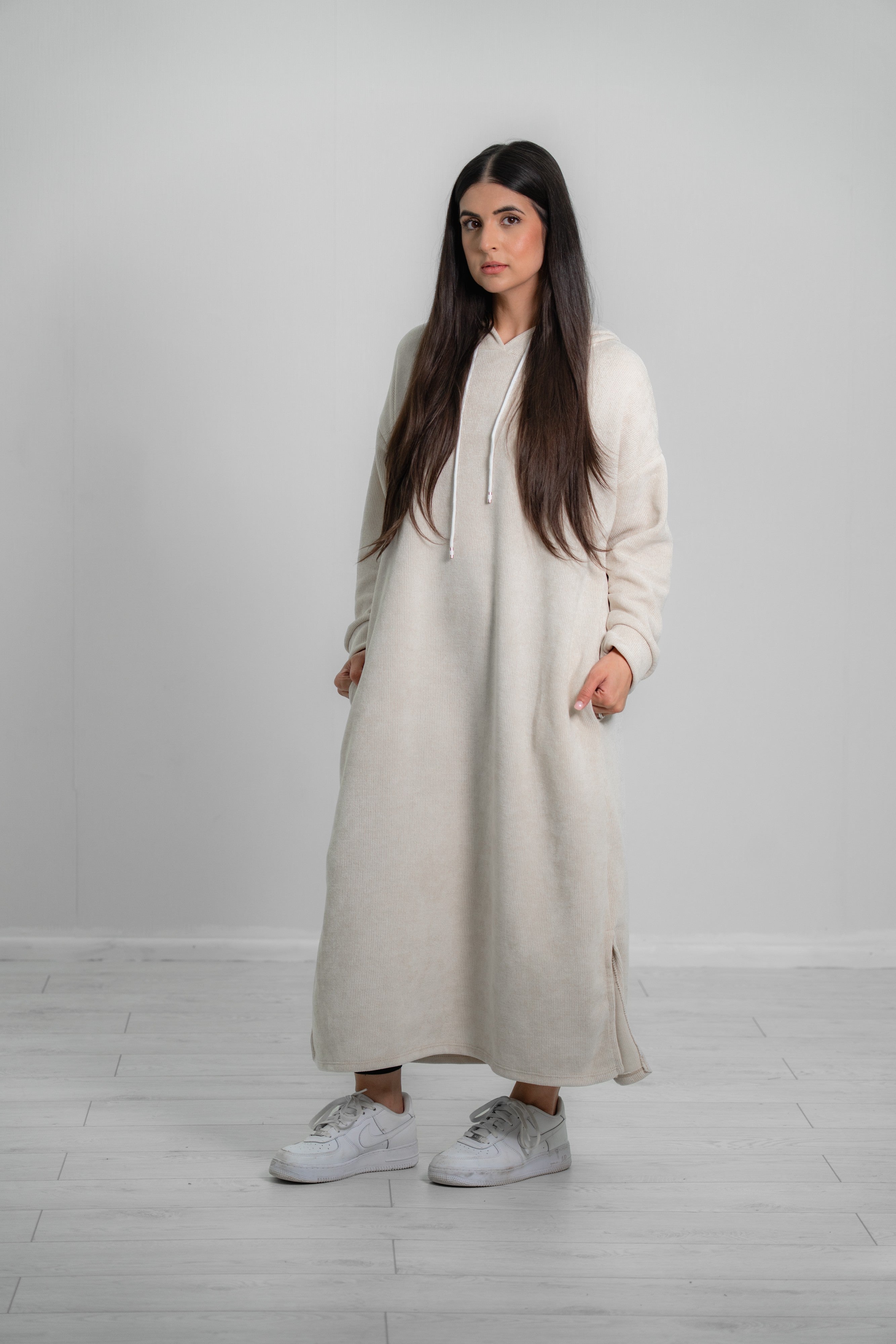 Women’s Wool Hooded Abaya