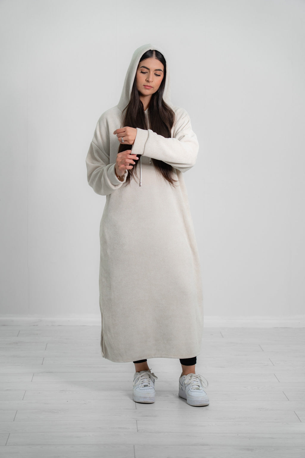 Women’s Wool Hooded Abaya