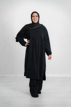Women’s Long Ribbed Cotton Co-Ord