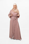 Pink Diamond Detail Abaya