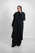 Women’s Long Ribbed Cotton Co-Ord