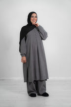 Women’s Long Ribbed Cotton Co-Ord