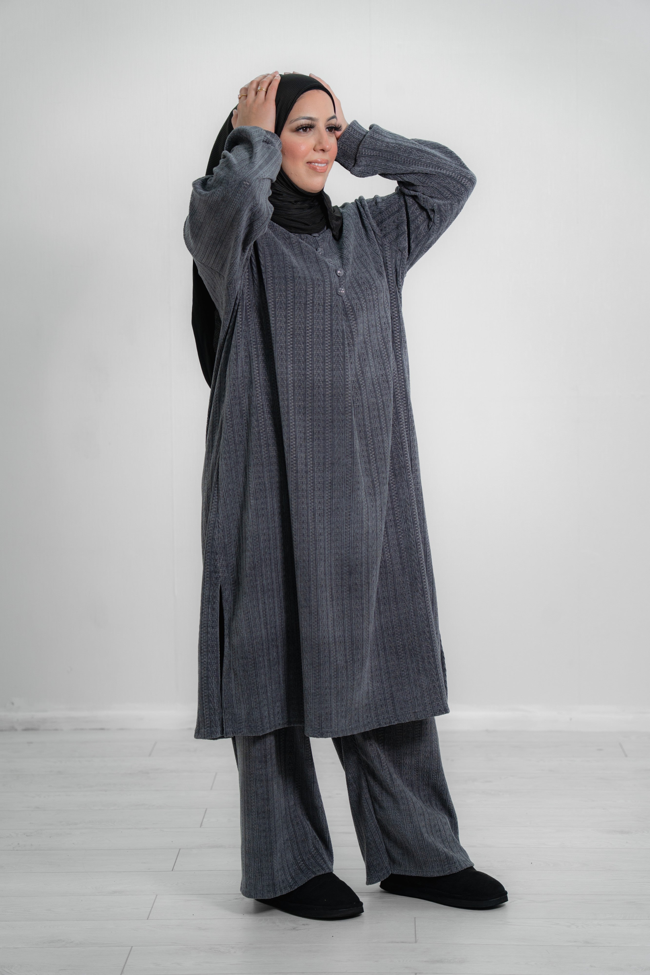 Women’s Long Chenille Wool Co-Ord