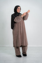 Women’s Long Chenille Wool Co-Ord