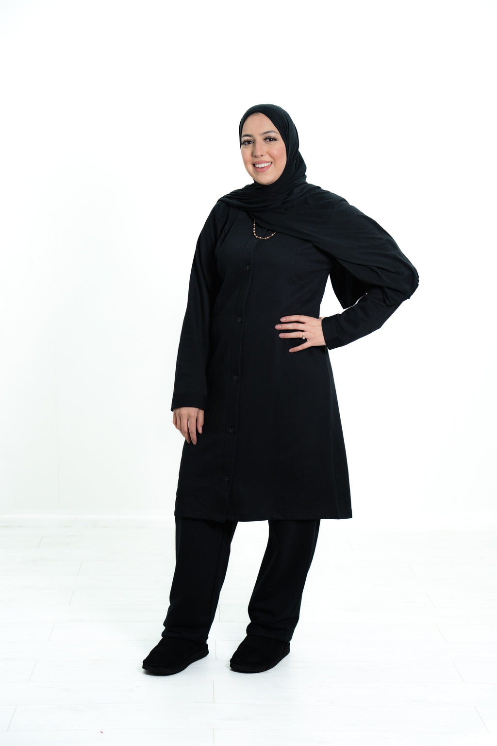Women’s Button Long Co-Ord Set