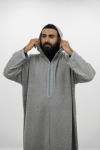Moroccan Hooded Winter Thobe