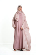 Women’s 2 Piece Chiffon Flowy Abaya
