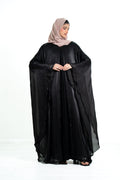 Women’s 2 Piece Chiffon Flowy Abaya with pearl details