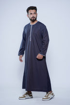 Long Sleeve Omani Embroidery Jubba