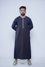 Long Sleeve Omani Embroidery Jubba