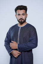 Long Sleeve Omani Embroidery Jubba