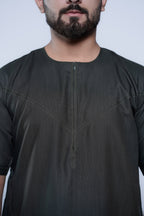 Short Sleeve Omani Jump Stitch Jubba