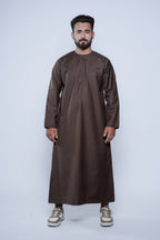Omani Jubba with Curve Jump stitch design