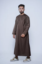 Omani Jubba with Curve Jump stitch design