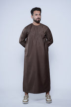 Omani Jubba with Curve Jump stitch design