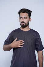 Short Sleeve Omani Jump Stitch Jubba