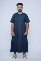 Short Sleeve Omani Jump Stitch Jubba