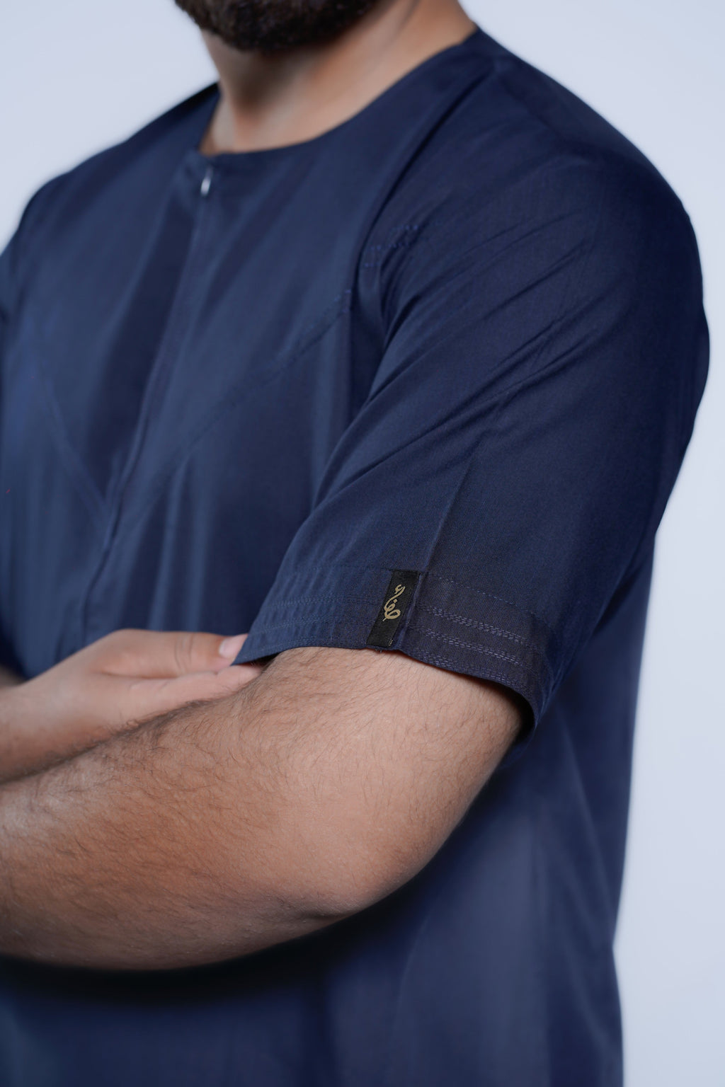 Short Sleeve Omani Jump Stitch Jubba