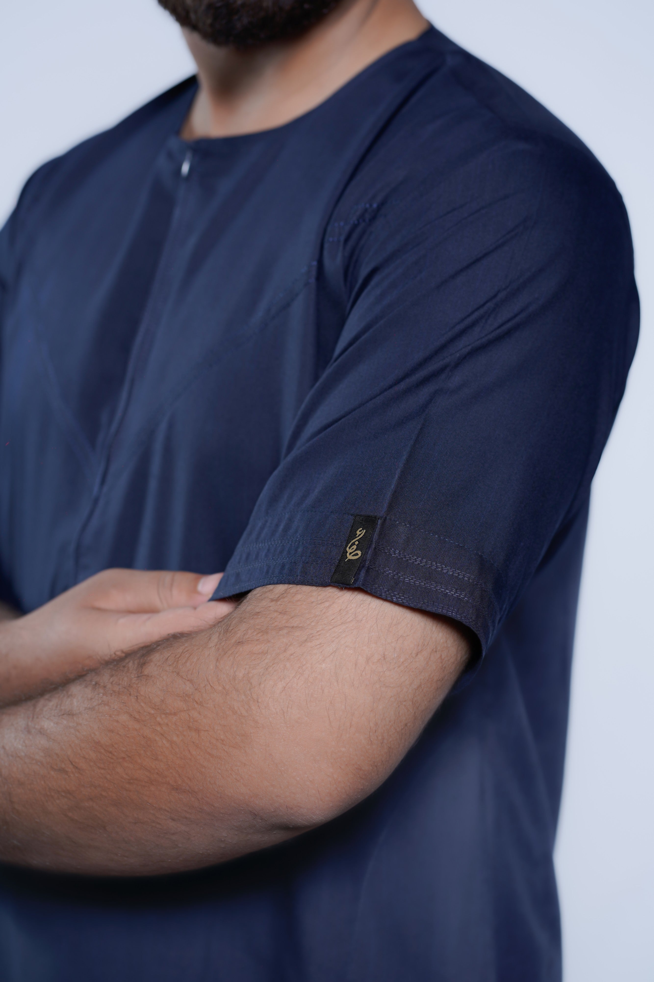 Short Sleeve Omani Jump Stitch Jubba