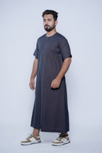 Short Sleeve Omani Jump Stitch Jubba