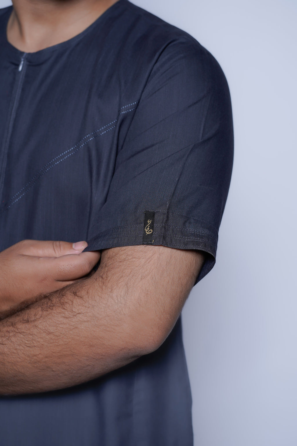 Short Sleeve Omani Jump Stitch Jubba