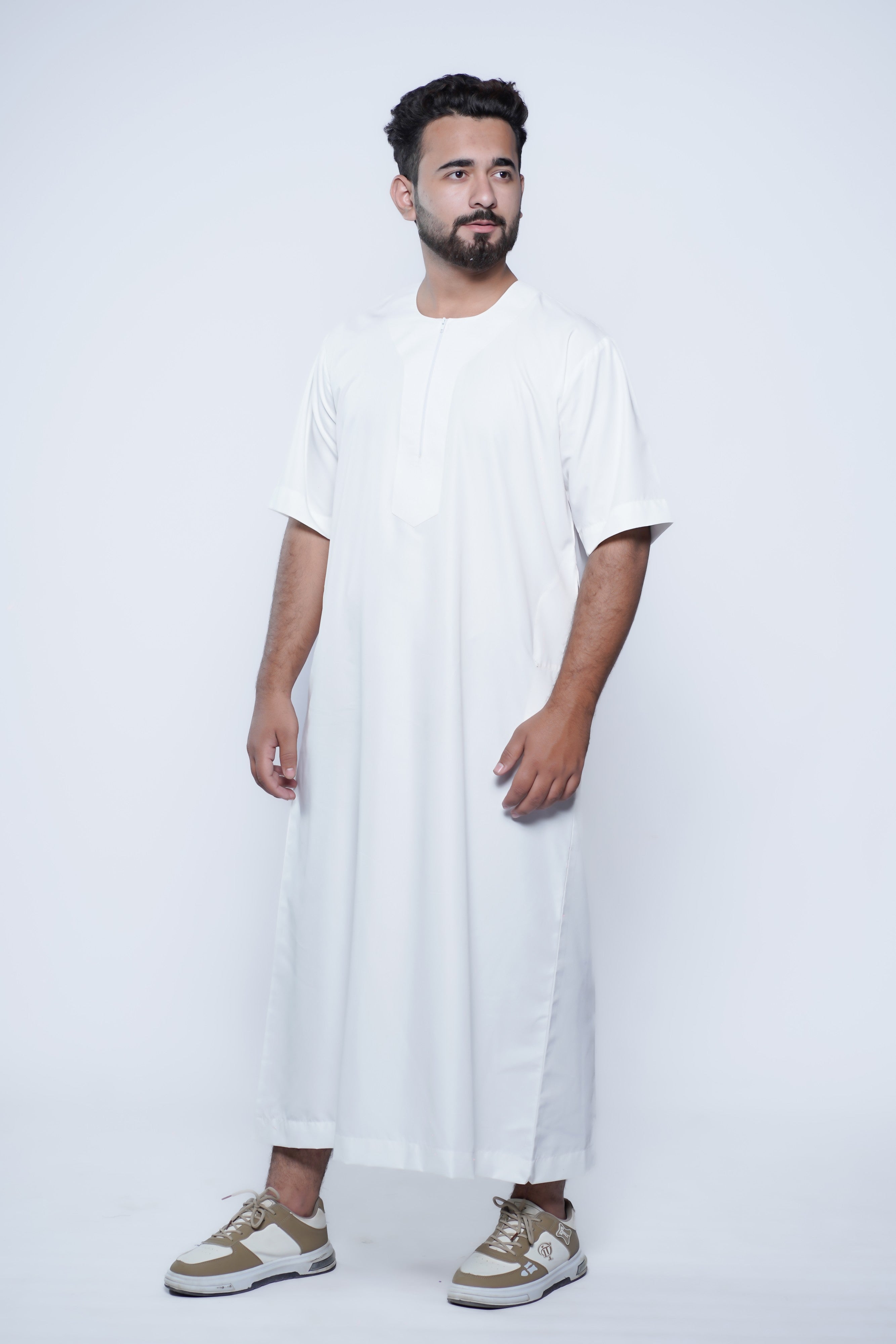 Short Sleeve Moroccan Omani Jubba
